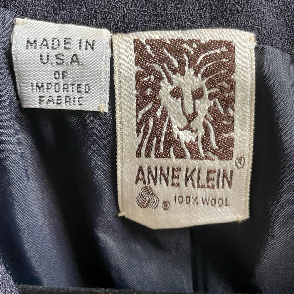 Size: 10. ANNE KLEIN Lion 🦁 Collection- blazer- EUC. Classic! - Picture 4 of 14